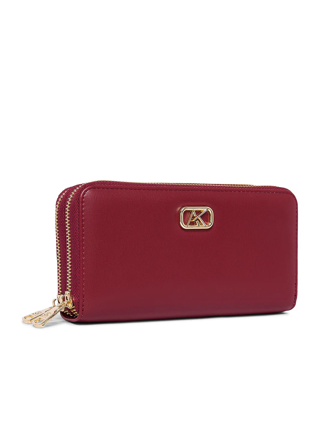Wellsbury 2 Compartments Zip Around Large Wallet - Image 18