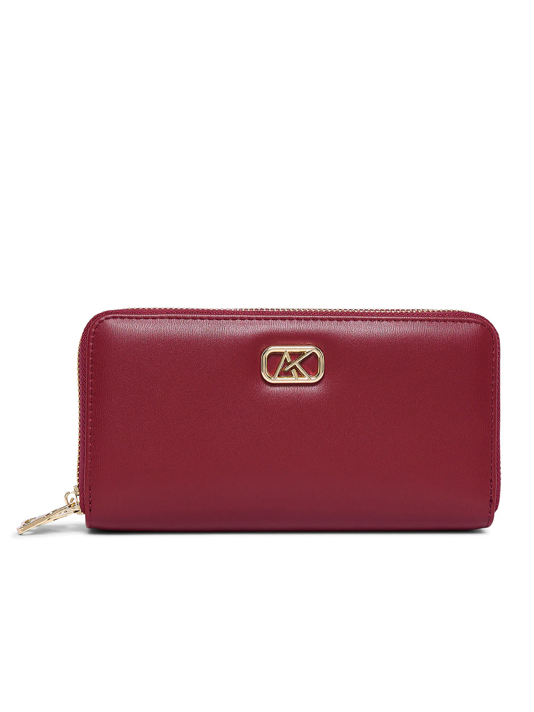 Wellsbury 2 Compartments Zip Around Large Wallet - Image 23