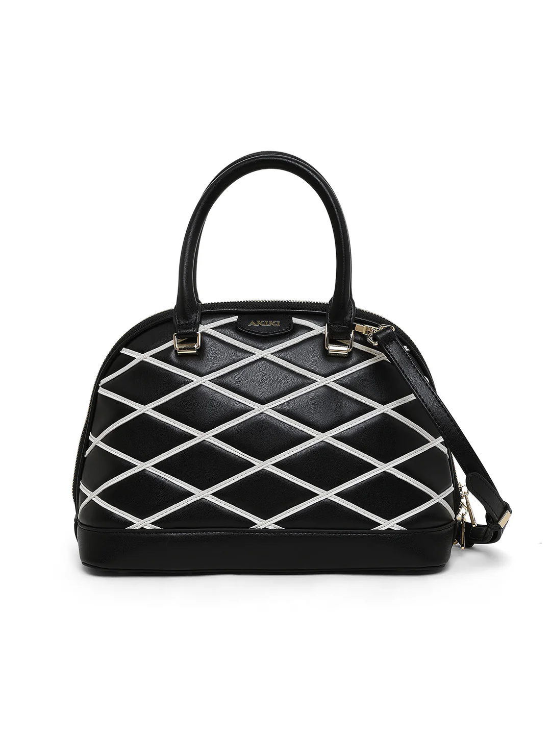 Buckingham Medium Dome Satchel Bag - Image 7