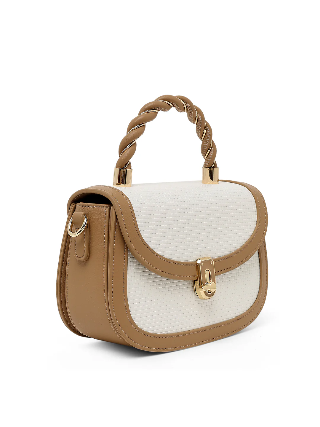 Trinity Flap Small Satchel Bag - Image 11
