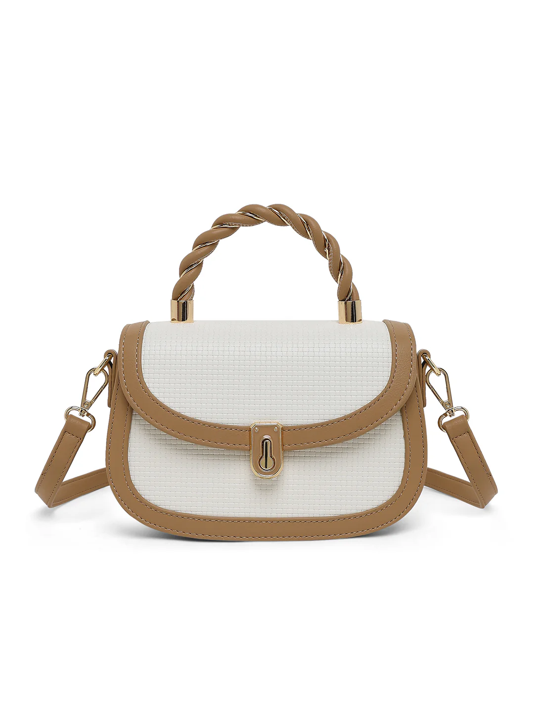 Trinity Flap Small Satchel Bag - Image 14