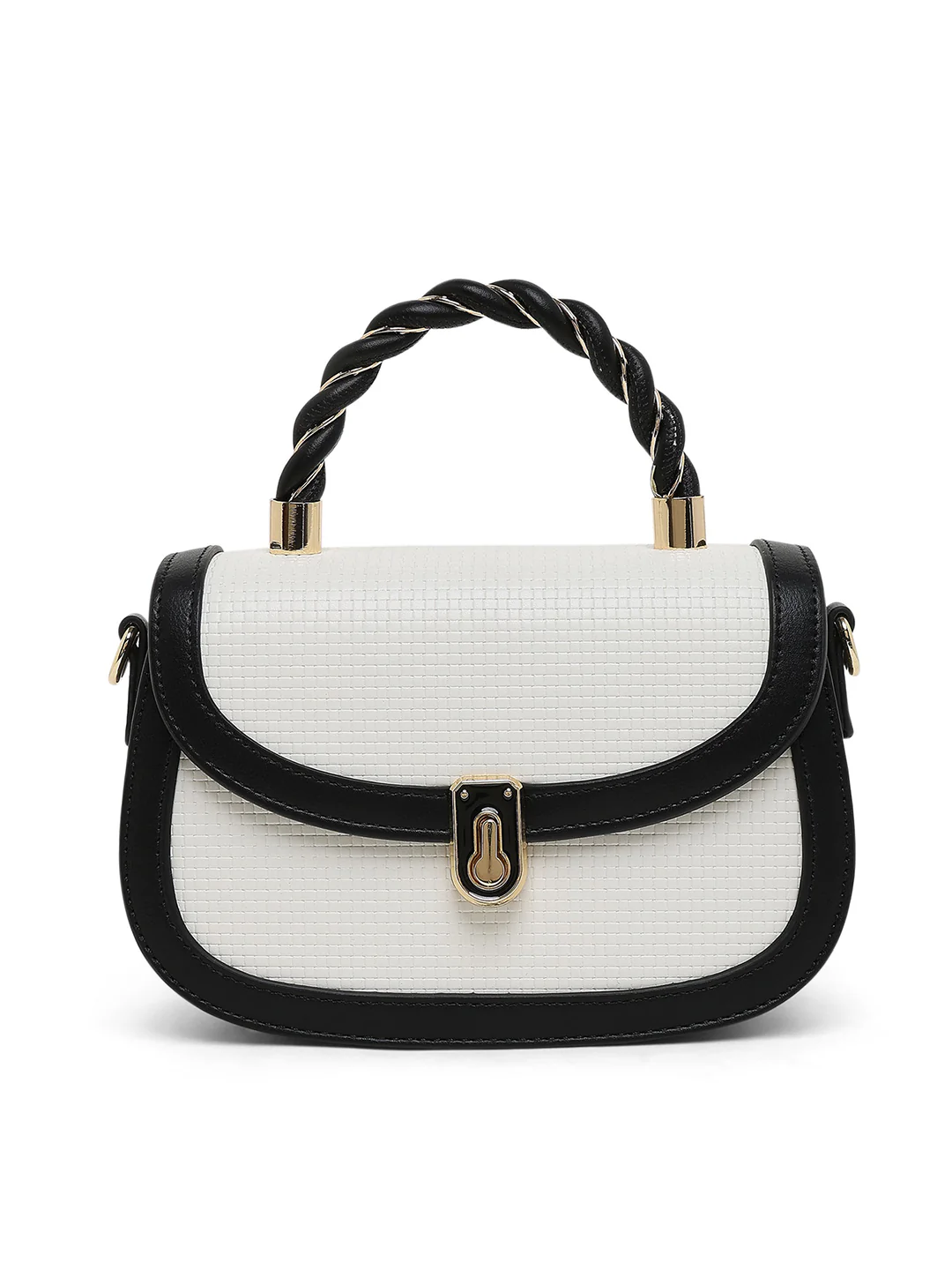 Trinity Flap Small Satchel Bag - Image 2