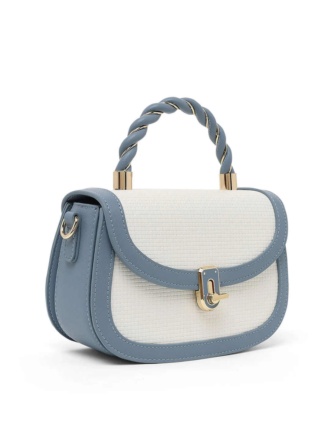 Trinity Flap Small Satchel Bag - Image 4